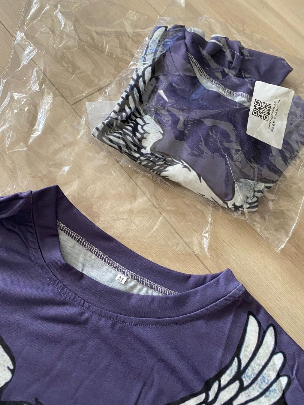 Lotti di vestiti: 2x Shirt lila NEU Gr. M – Nuovo e nell'imballaggio originale da Füllinsdorf venduto da Sunnebliemli7 2