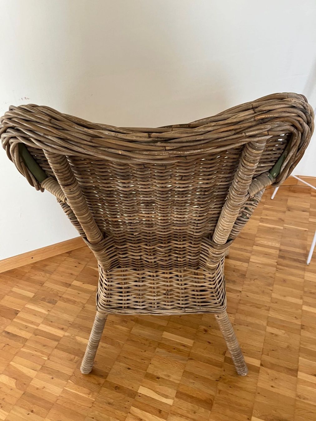 Ikea Poltrone: Korbsessel mit Sitzkissen – Usato da cham venduto da dorothe18 2