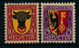 Pro Juventute Serie 1918 **