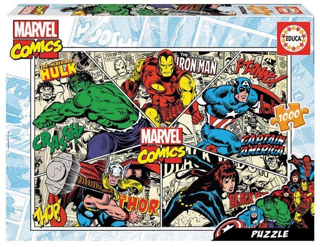 Educa Puzzle: Marvel Comics 1000 Teile Puzzle – Nuovo e nell'imballaggio originale da Hochdorf venduto da ruest-online