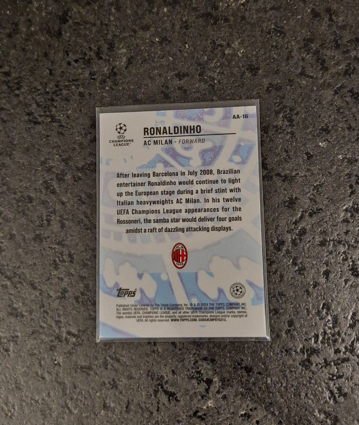 Topps Carte collezionabili: Ronaldinho - AC Milan - Topps – Nuovo (secondo la descrizione) da Burg AG venduto da Danoe 1