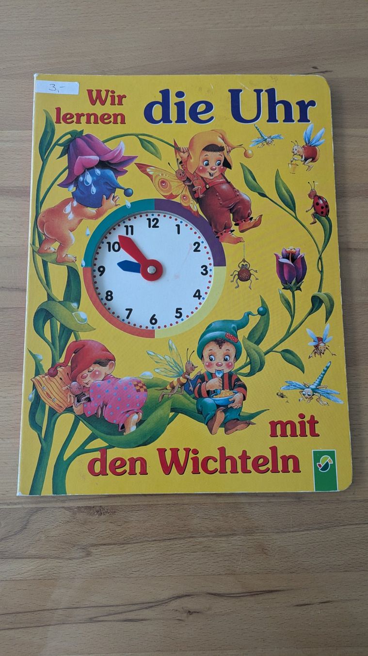 Livres: Kinderbuch Uhr lernen – D'occasion à Staufen par Fleby84