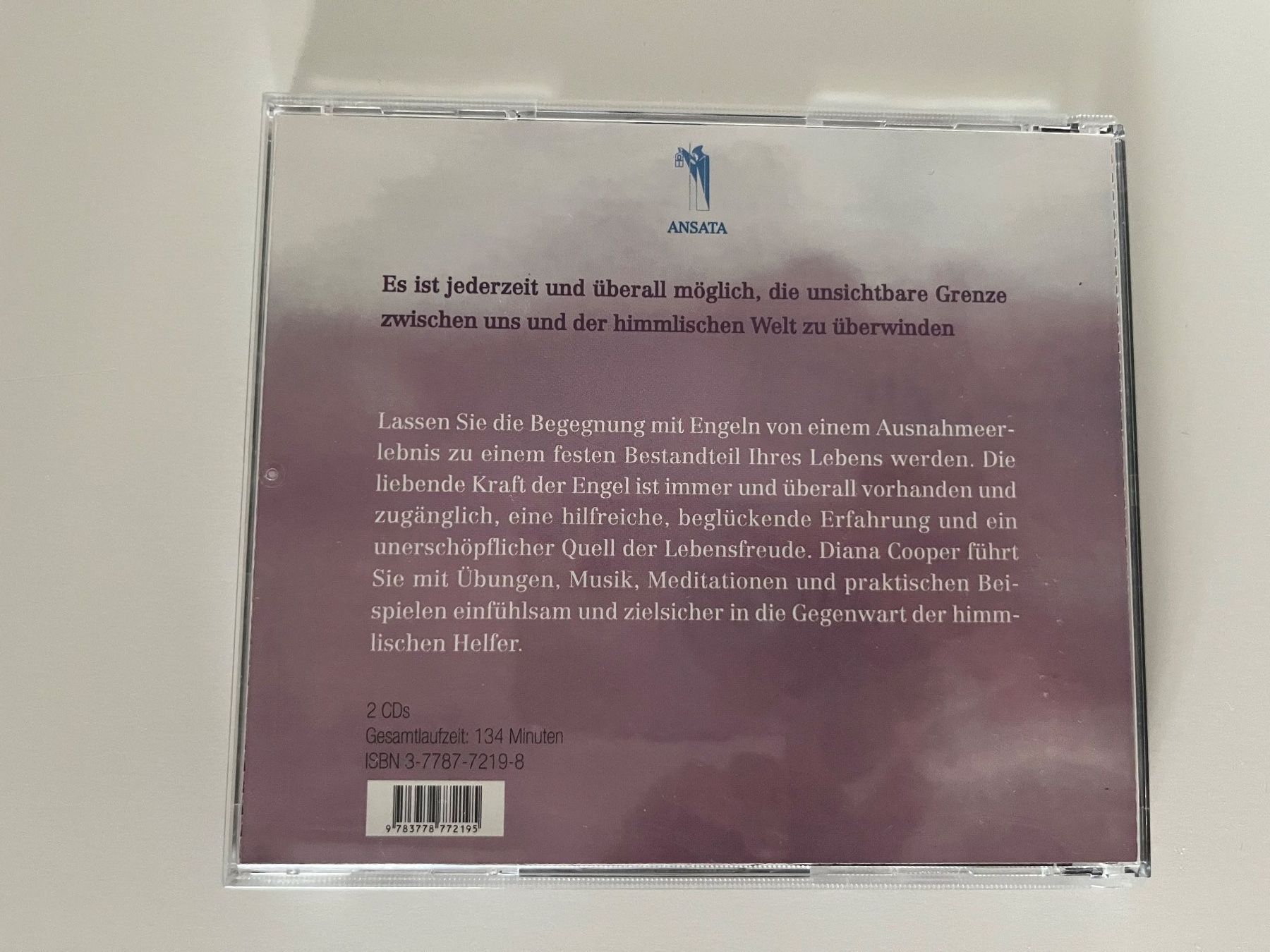 CD: Die Engel - deine Freunde     Diana Cooper    2 CDs – Usato da Lohn-Ammannsegg venduto da panywa 1