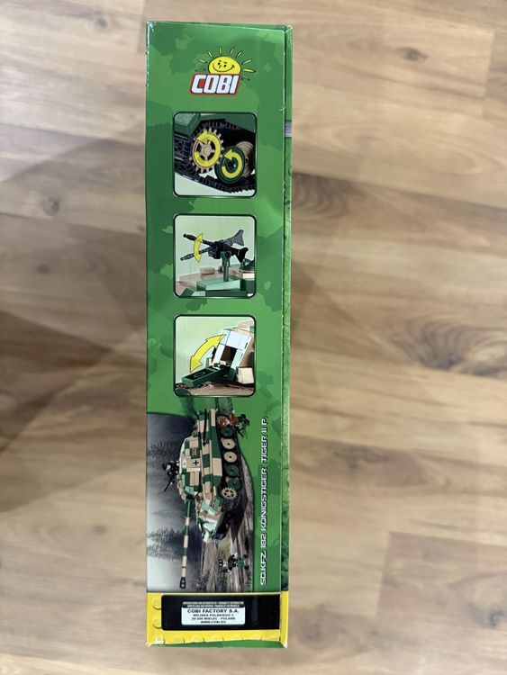 Cobi Jeux de construction: Cobi Königstiger (Tiger II P) Panzer, Neu & ungeöffnet! (630 – Neuf avec emballage d'origine à Nidfurn par suter.glarus 5