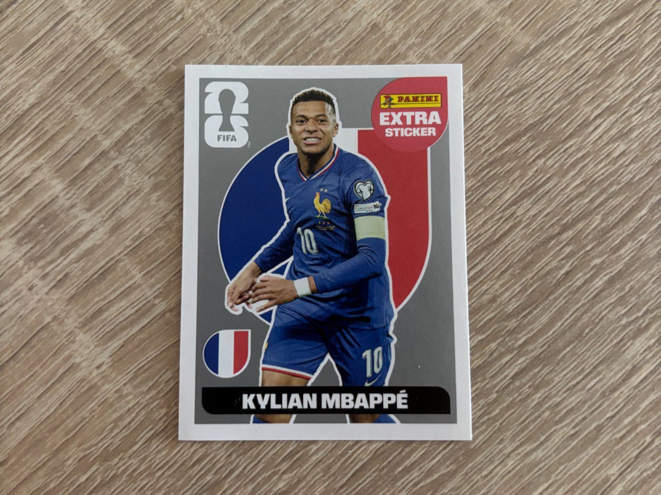 Panini Sammelbilder & Trading cards: Kylian Mbappé Panini 2026 Extra Sticker Silber – Neu (gemäss Beschreibung) aus Kappelen von geco3
