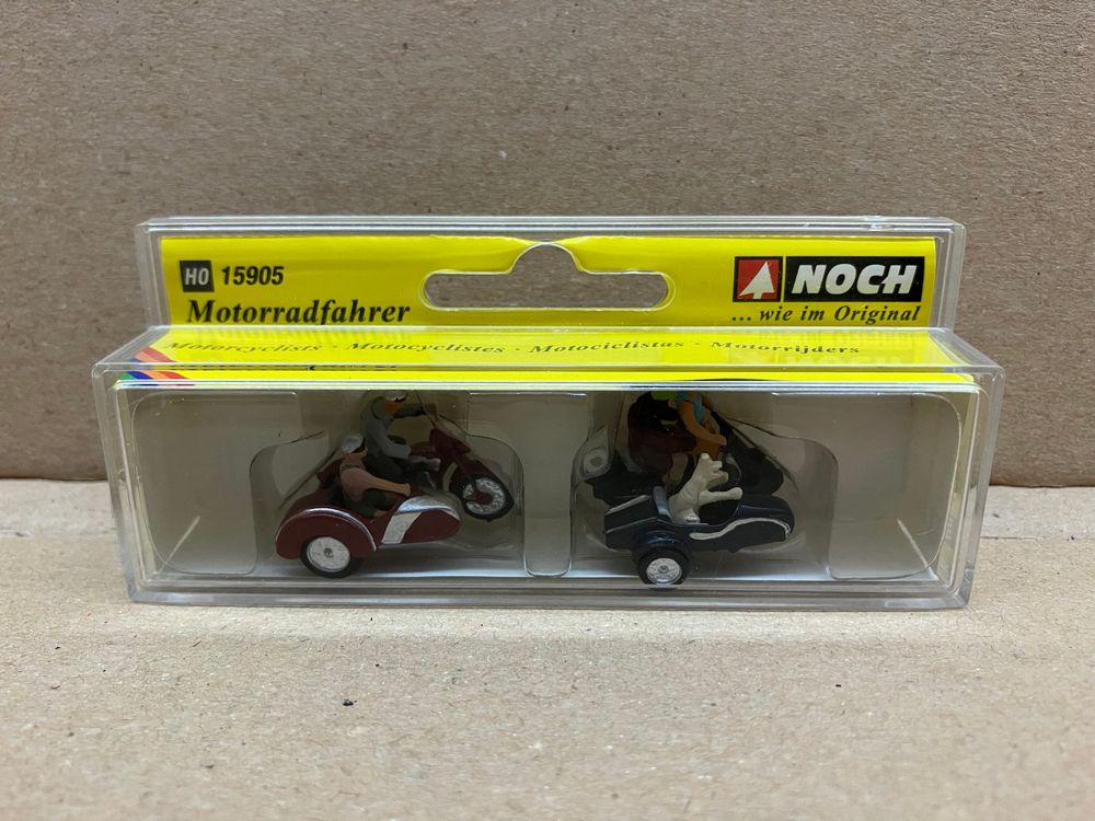 Noch Modelleisenbahnen: Noch H0 15905 Motorradfahrer, Massstab 1:87 – Neu (gemäss Beschreibung) aus Neuendorf von sitek071