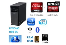 PC Lenovo H50-55 8GB 256GB Allround + Gaming  3,9GHz