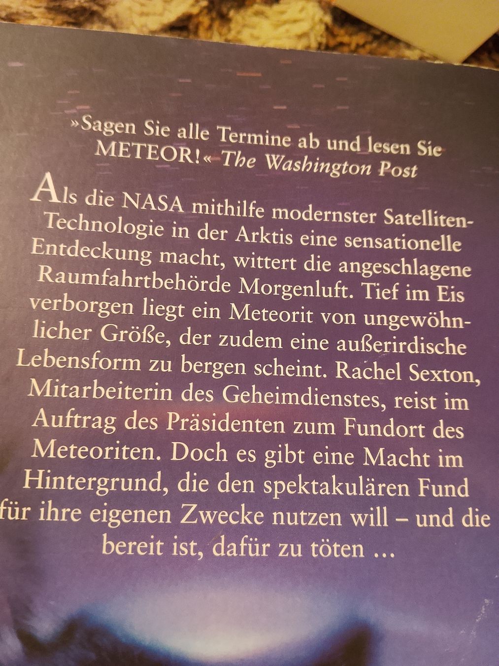 Bücher: Meteor – Neu (gemäss Beschreibung) aus Volken von katz5 3