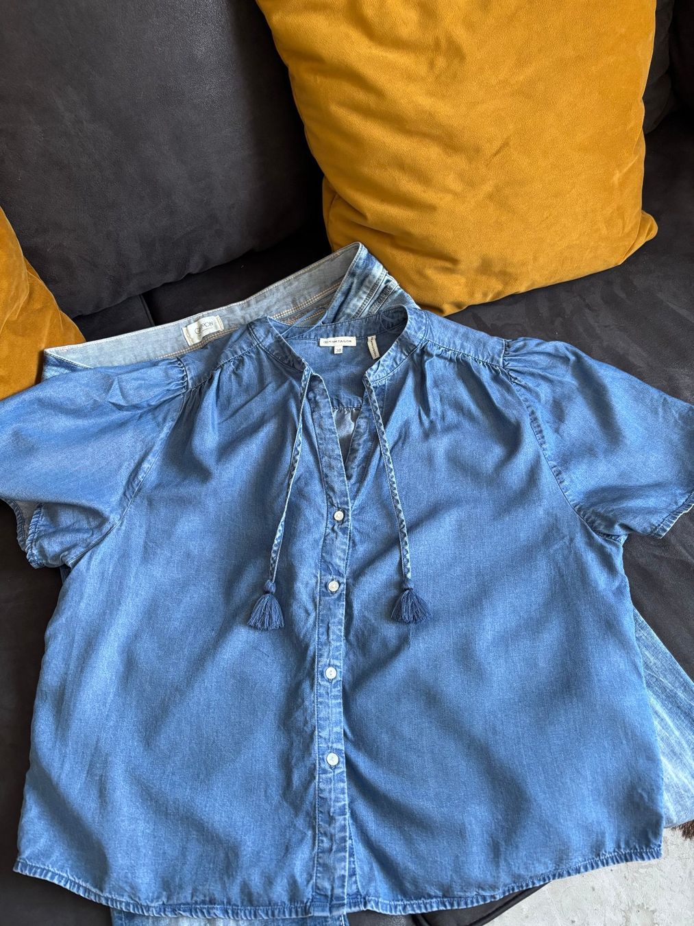 Tom Tailor Camicette: TOM TAILOR Jeansbluse neuwertig – Nuovo (secondo la descrizione) da Merishausen venduto da yourdream 6