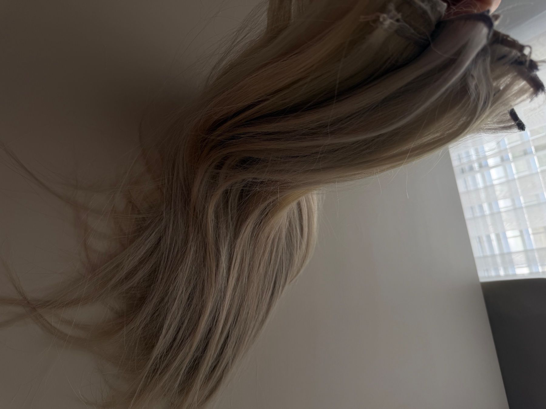 Perücken: Blonde Echthaar Extentions ( Weft methode) – Gebraucht aus Egerkingen von suadad 3