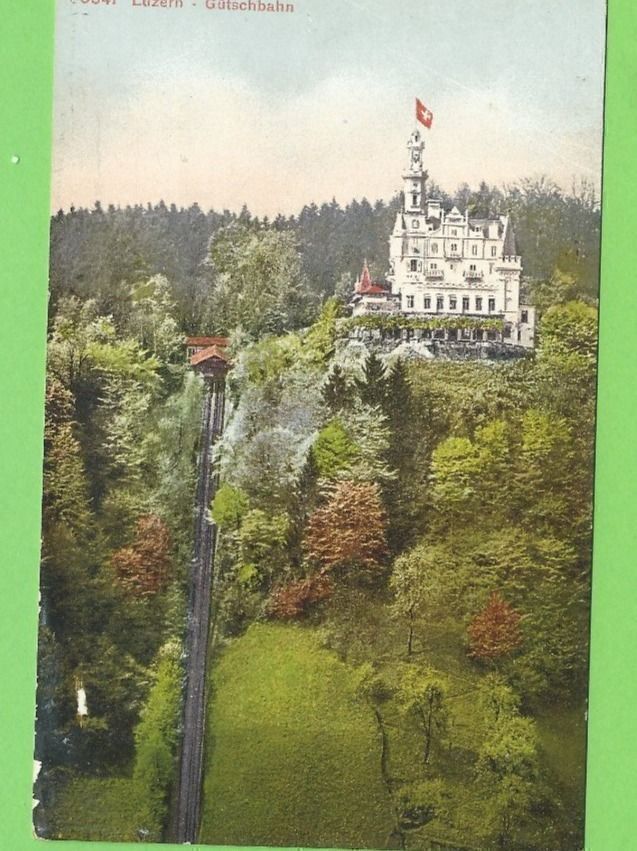 Cartoline postali: Luzern, Gütschbahn – Usato da Zürich venduto da t24_de
