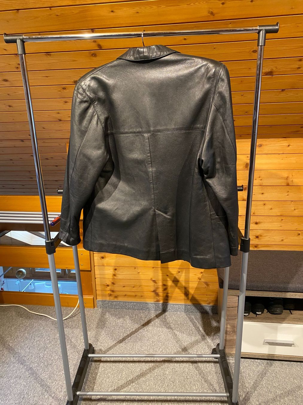 Giacche: Schwarze Damen Lederjacke Gr.34 (Blazerform) – Usato da Berg TG venduto da tanzfuchs 1