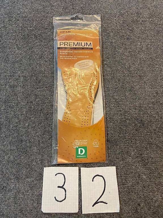 Scarpe da uomo: Semelles intérieures Premium neuve – Usato da Genève venduto da Actarus17
