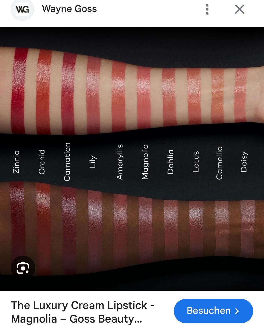 Make-up: Wayne Goss Gloss,neu, Ladenpreis 22$ – Neu und originalverpackt aus Zürich von deruja 6