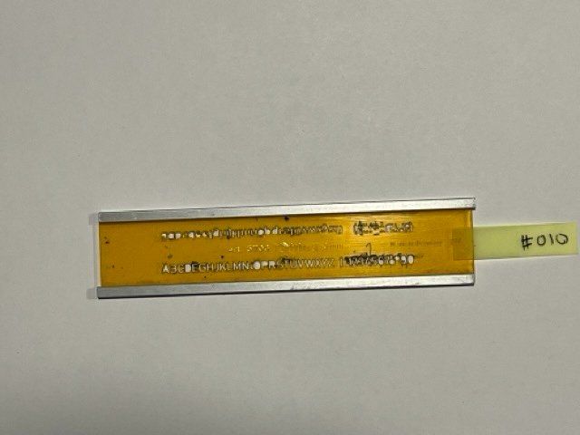 Altro in Scrittura & Disegno: Trace-lettres Rotring ref. 5703 3 mm type 1451 – Usato da Genève venduto da PeiroBo