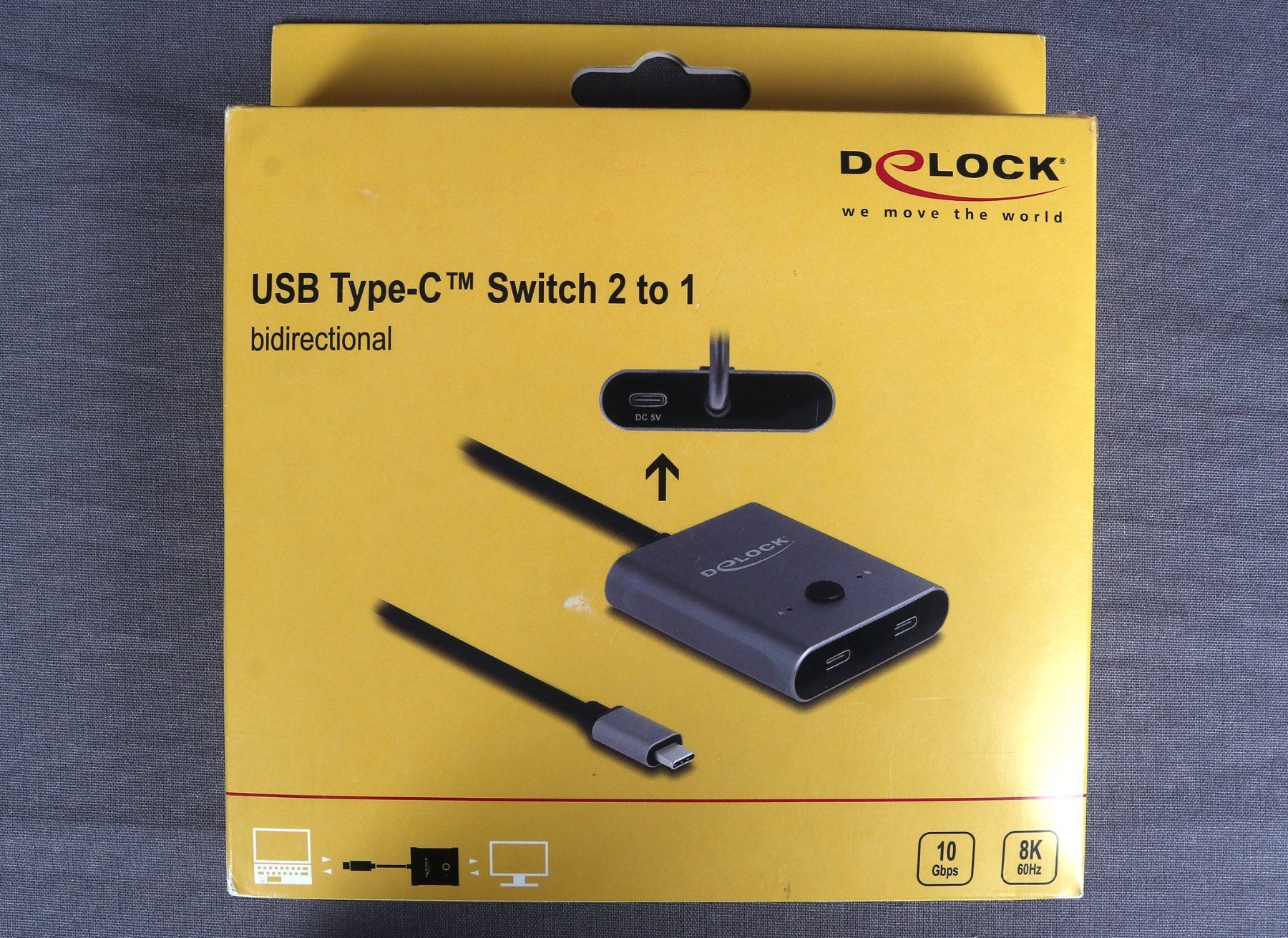 Hub & Switch: DELOCK USB Type-C Switch 2 to 1 – Nuovo (secondo la descrizione) da Steinen venduto da Restwert_Steinen 5