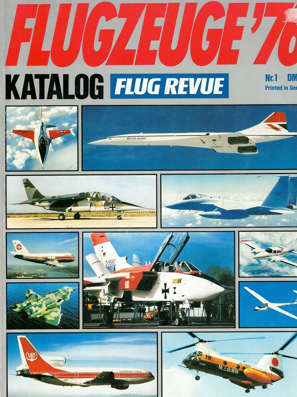 Libri: Flugzeuge 76 - Katalog Flug Revue – Usato da Basel venduto da Dogana