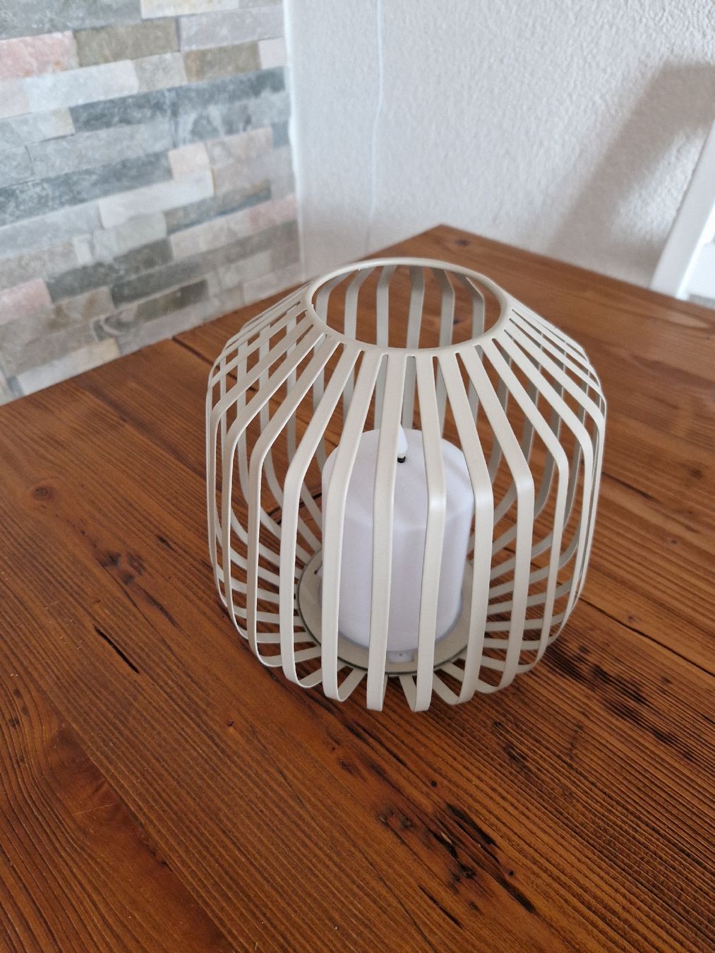 Tutte le decorazioni: Laterne Metall mit LED-Kerze – Nuovo (secondo la descrizione) da Bern venduto da mustard_moves 1