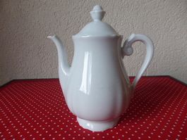 Limoges Porzellan Kaffeekanne/Krug  weiss
