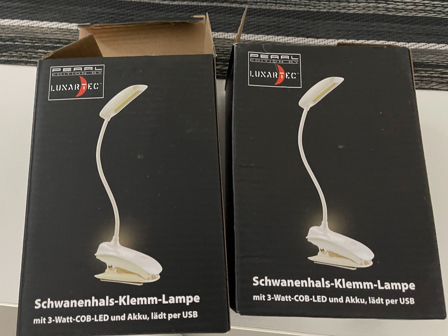 Lampade: 2 Stück Buch und Noten Leselampen – Usato da Regensdorf venduto da siro.21 3