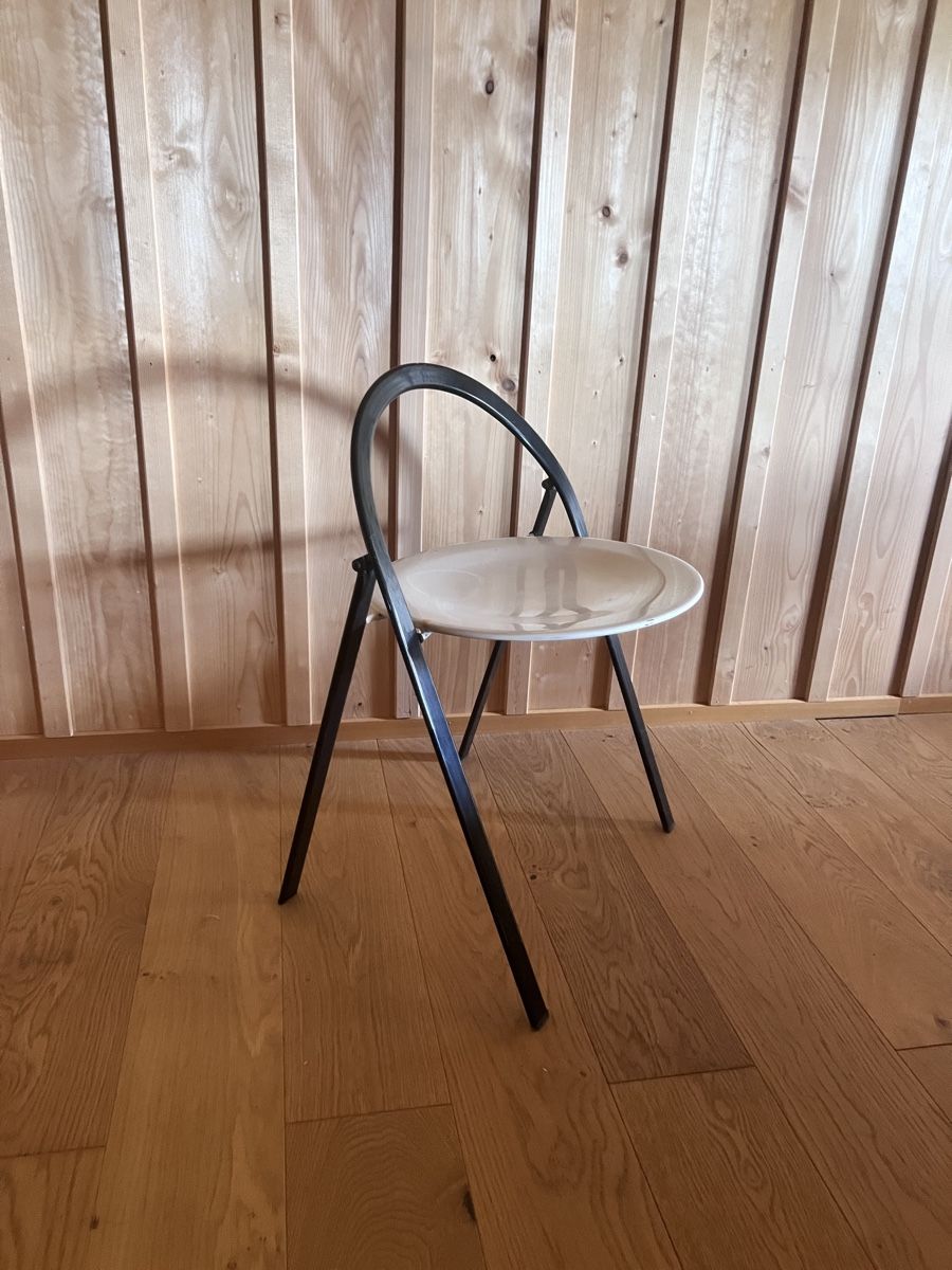 Sedie: Vintage Design Klappstuhl Metall – Usato da Bertschikon Gossau venduto da glorious-vintage