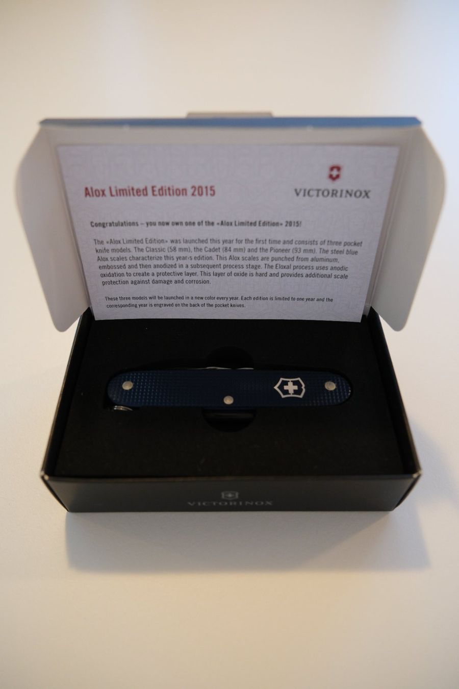Victorinox Coltellini militari: Alox Limited Edition 2015 – Nuovo (secondo la descrizione) da Kerns venduto da cucula 2