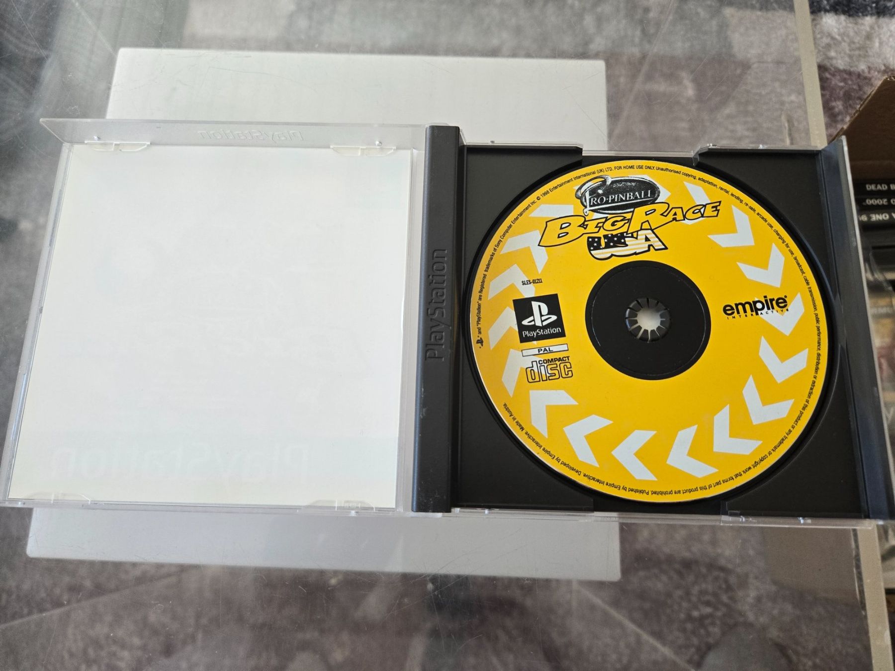 Spiele: Pro Pinball Big Race USA PS1 – Gebraucht aus Bussigny von Kfdlt 1