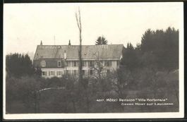 Mont-sur-Lausanne, Hôtel Villa Hortensia, circulée 1931