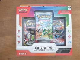 Pokémon Erste Partner Illustrations Kollektion Serie 2 OVP S