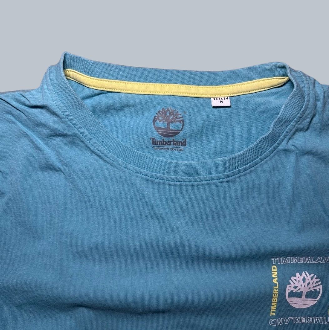 Camicie, T-shirt & Polo: T-shirt Timberland turquoise – Usato da Genève venduto da naako131 2