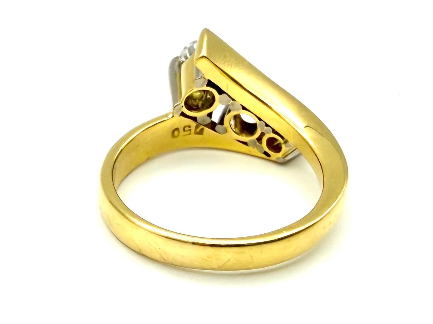 Anelli: Bague vintage 2 ors et diamants – Usato da Renens VD venduto da Diademe.sarl 5