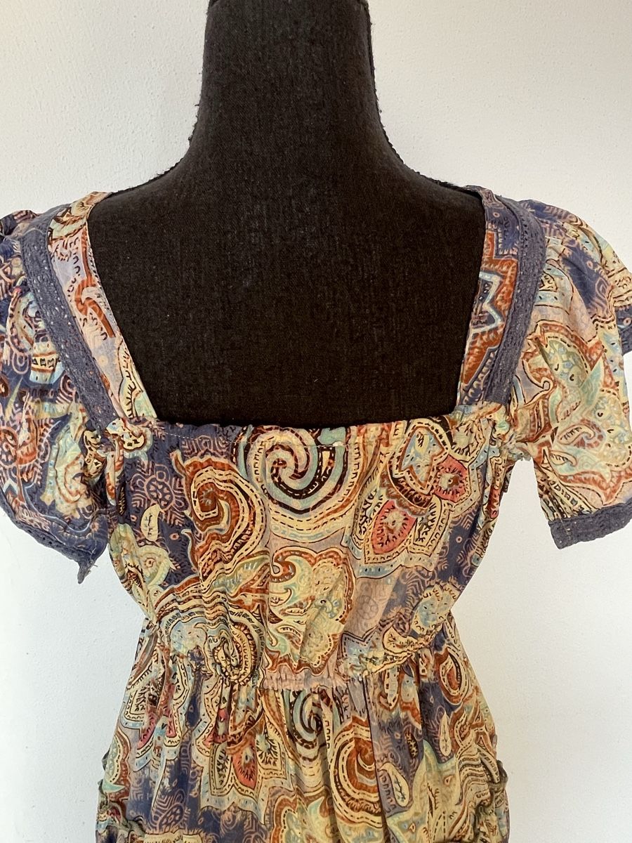 Robes: Boho Stufenmaxikleid mit Seide – Neuf (Voir description) à Sigriswil par ck56 3