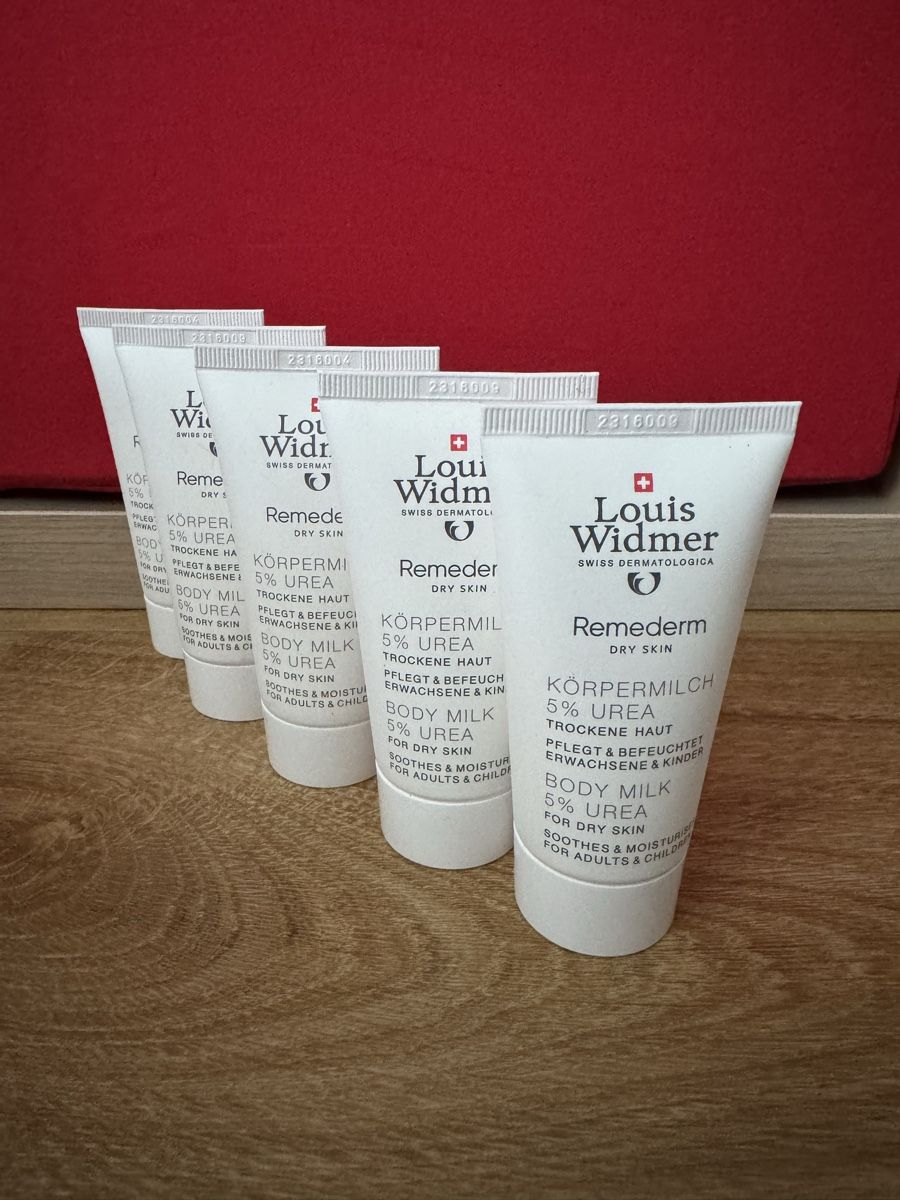 Louis Widmer Feuchtigkeitspflege: Louis Widmer Körpercreme 8 Stück NEU – Neu und originalverpackt aus Schübelbach von Sambodscha