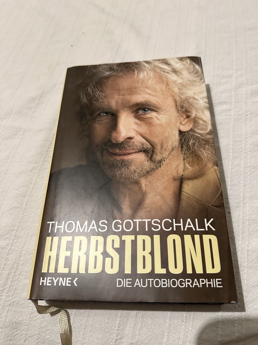 Libri: Herbstblond Thomas Gottschalk – Usato da Thun venduto da diddle76