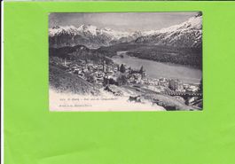 St. Moritz-Dorf und die Languardkette