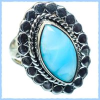Larimar 925 Silber Ring