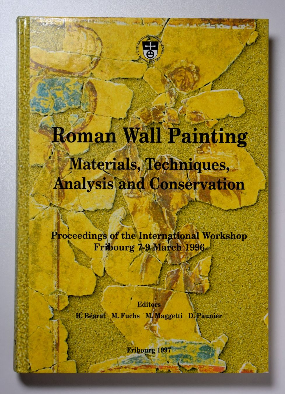 Libri: Archäologie: Roman Wall Painting. Materials, Techniques, – Usato da Erschwil venduto da taglang