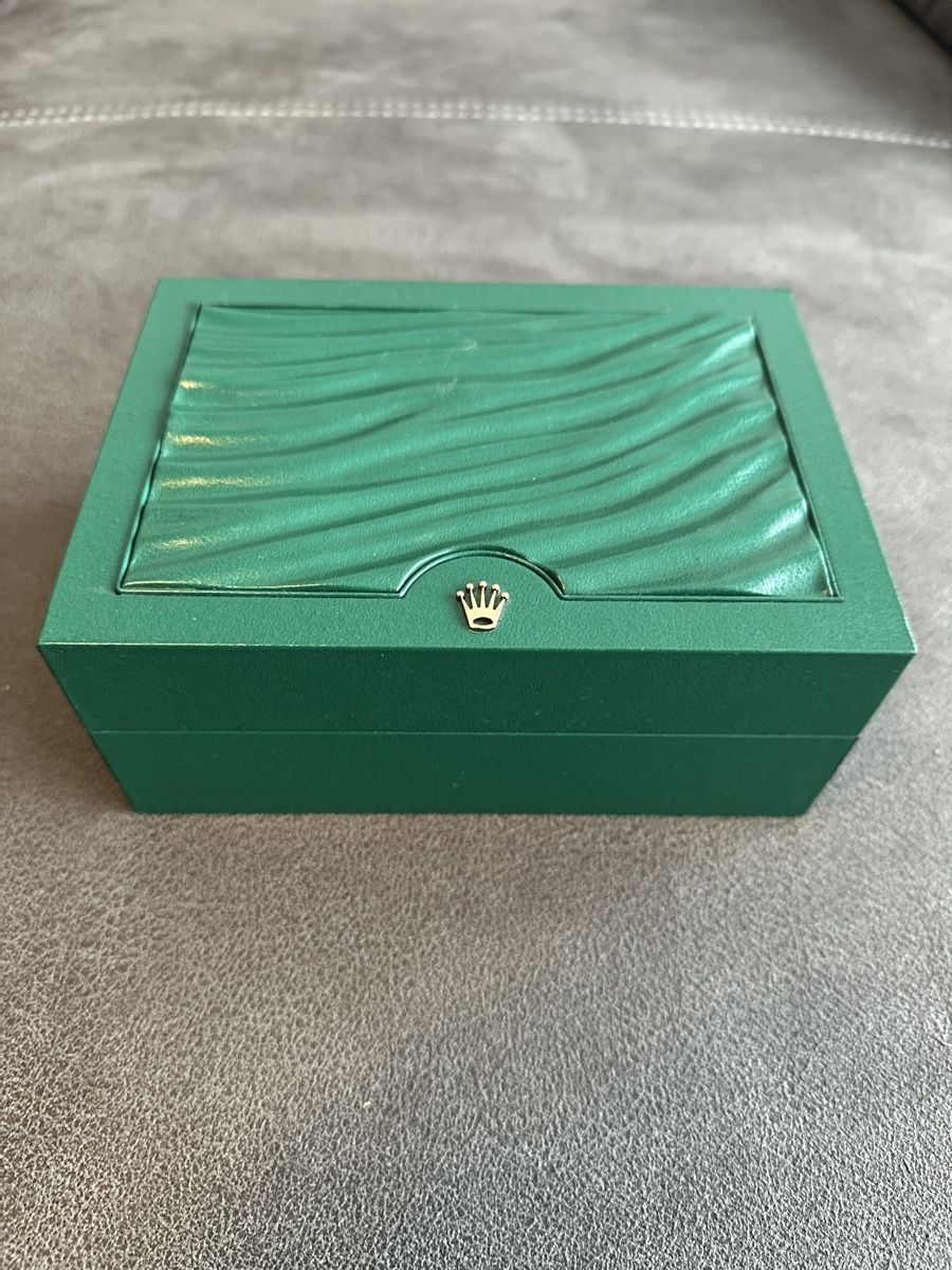 Uhrenboxen: Originale Rolex Uhrenbox, gruen - 39139.64 – Gebraucht aus Dübendorf von Logi5 1