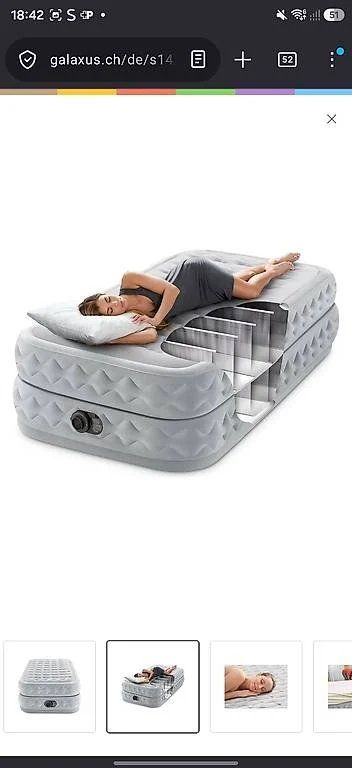 Matratzen: Intex Deluxe Supreme Luftmatratze – Gebraucht aus Rickenbach b. Wil von Kth_v8