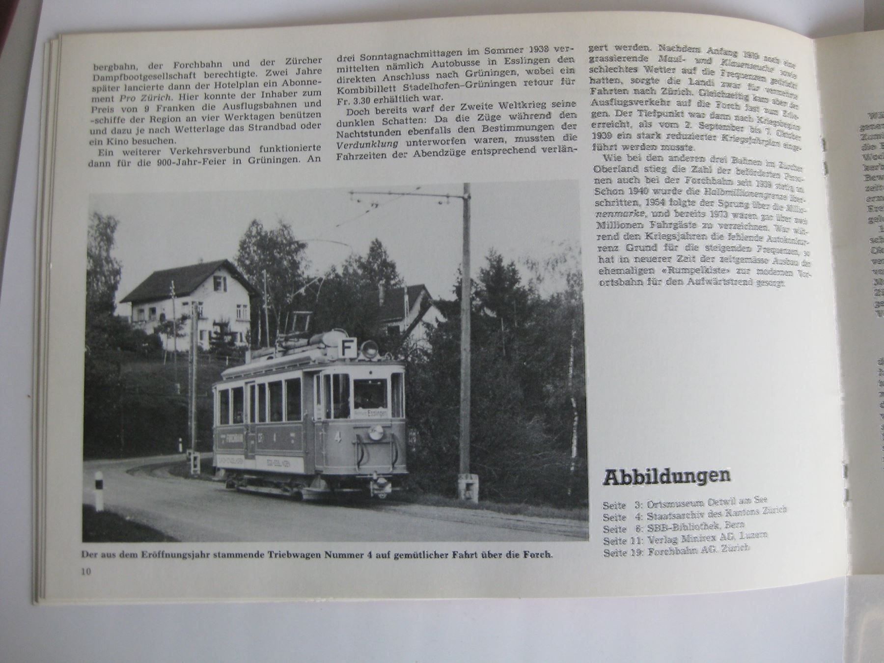 Riviste & Magazine: Aus den Annalen der Forchbahn, 1981 – Usato da Buchs ZH venduto da swiss-train 2