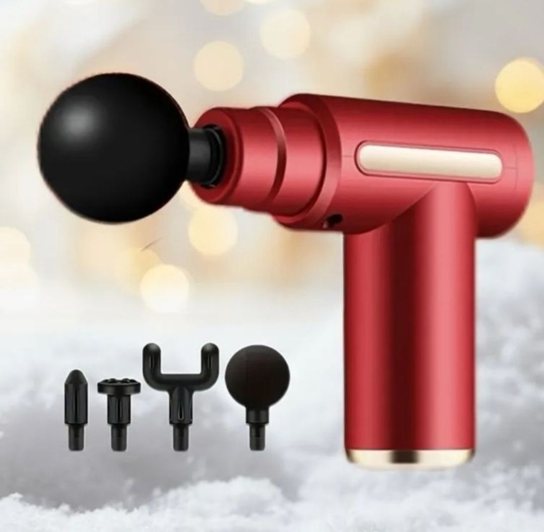 Dispositivi per massaggi: Mini Massage Gun, Rot, NEU. – Nuovo e nell'imballaggio originale da Zuzgen venduto da kup_dmw7 2