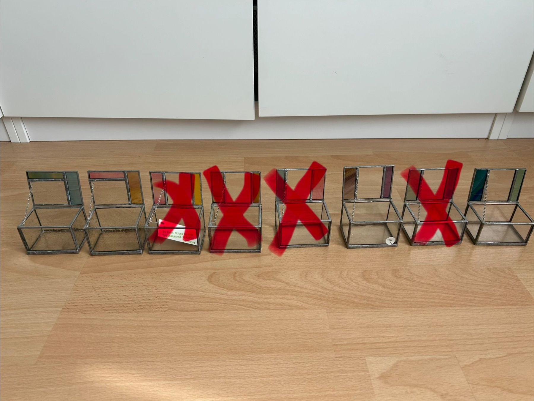 Bicchieri: John Burforf Glas Schmuckdose – Usato da Riehen venduto da S______ 7