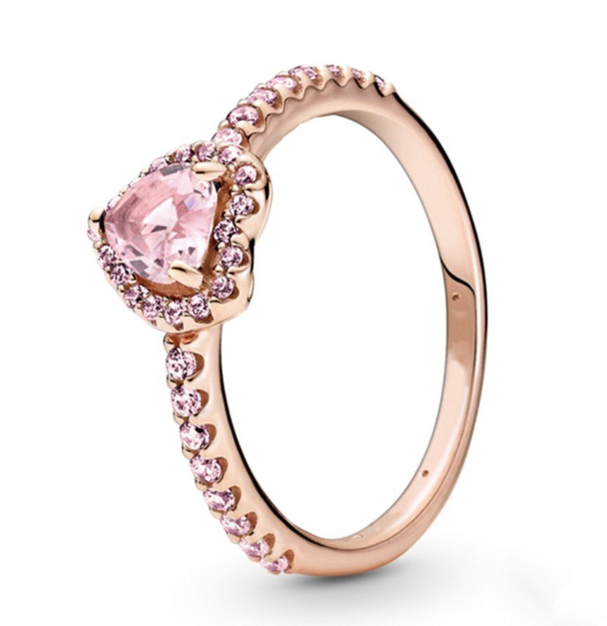 Ringe: Wunderschöner Ring Fingerring Herz mit Strasssteinchen rosé – Neu und originalverpackt aus Berg am Irchel von Zweiti_Chance 3