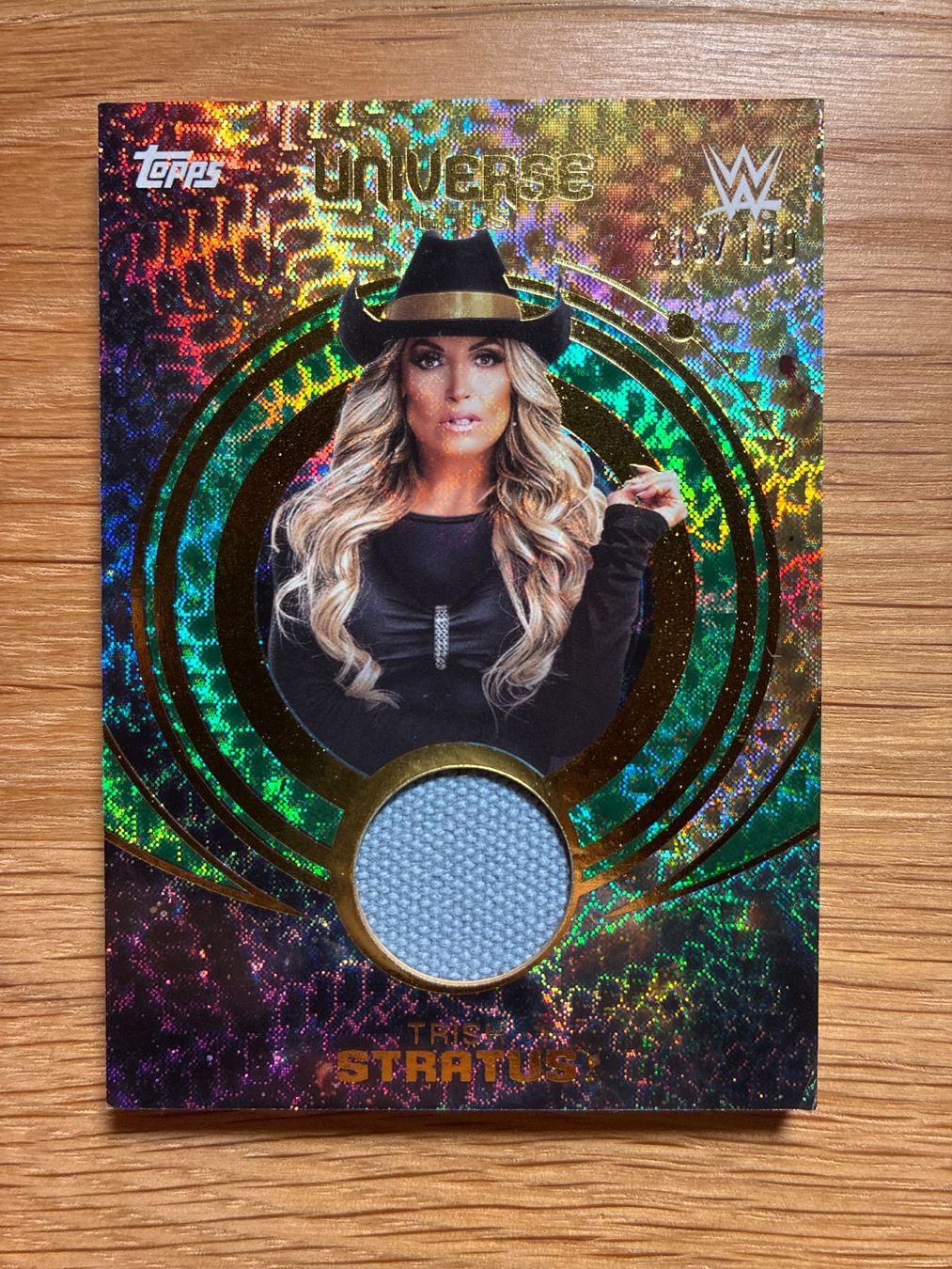Topps Carte collezionabili: Topps Universe WWE Trish Stratus Patch /199 – Usato da Wangenried venduto da Garagara
