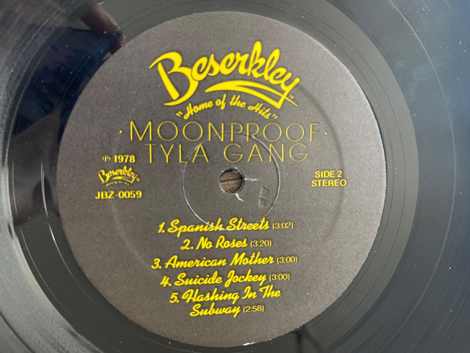 Dischi in vinile: M3/Tyla Gang - Moonproof – Usato da Frutigen venduto da Philippe_jsp 2