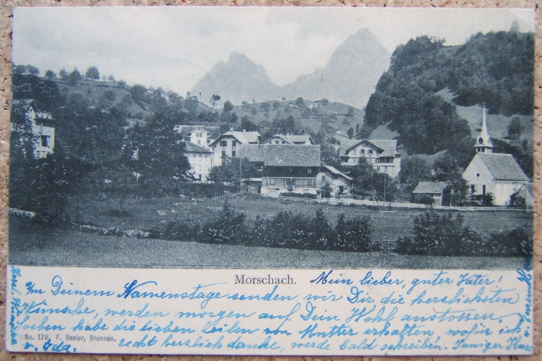 Cartes postales: AK MORSCHACH 1904 – D'occasion à Brunnen par Nonne04