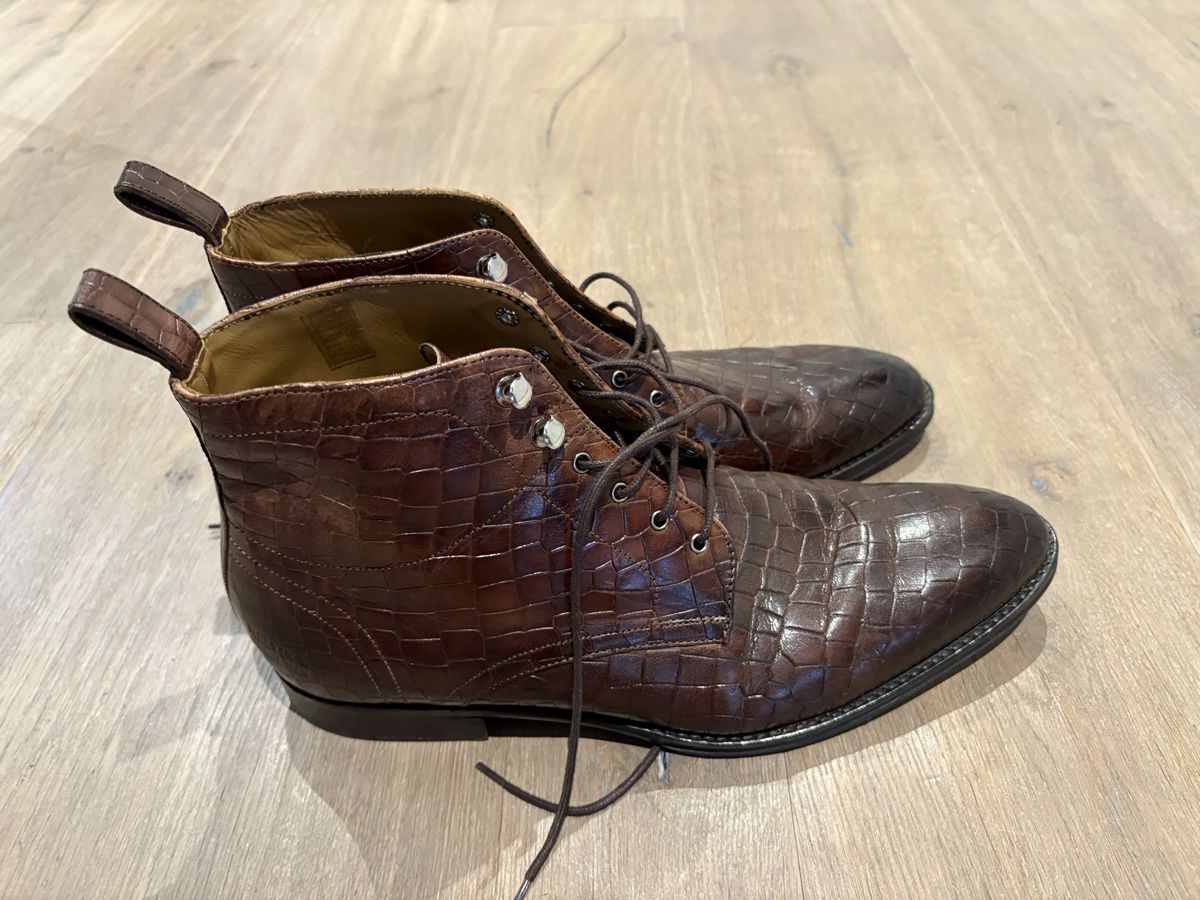 Hamilton Herrenschuhe: Melvin & Hamilton Herren Stieflette Gr. 44 Leder – Neu (gemäss Beschreibung) aus Zuzwil SG von meanmachine 1