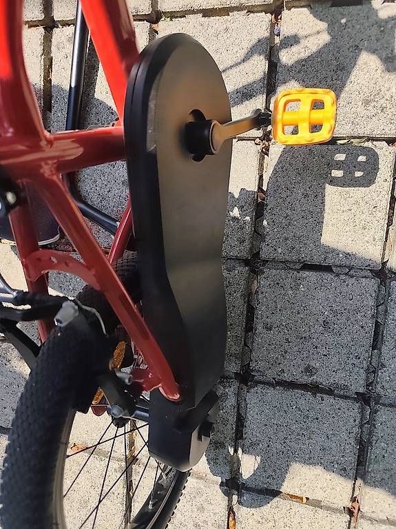 Biciclette: Decathlon Kindervelo 16" rot + Schiebehilfe & Ständer – Usato da Baden venduto da Flohmarkt-24 1