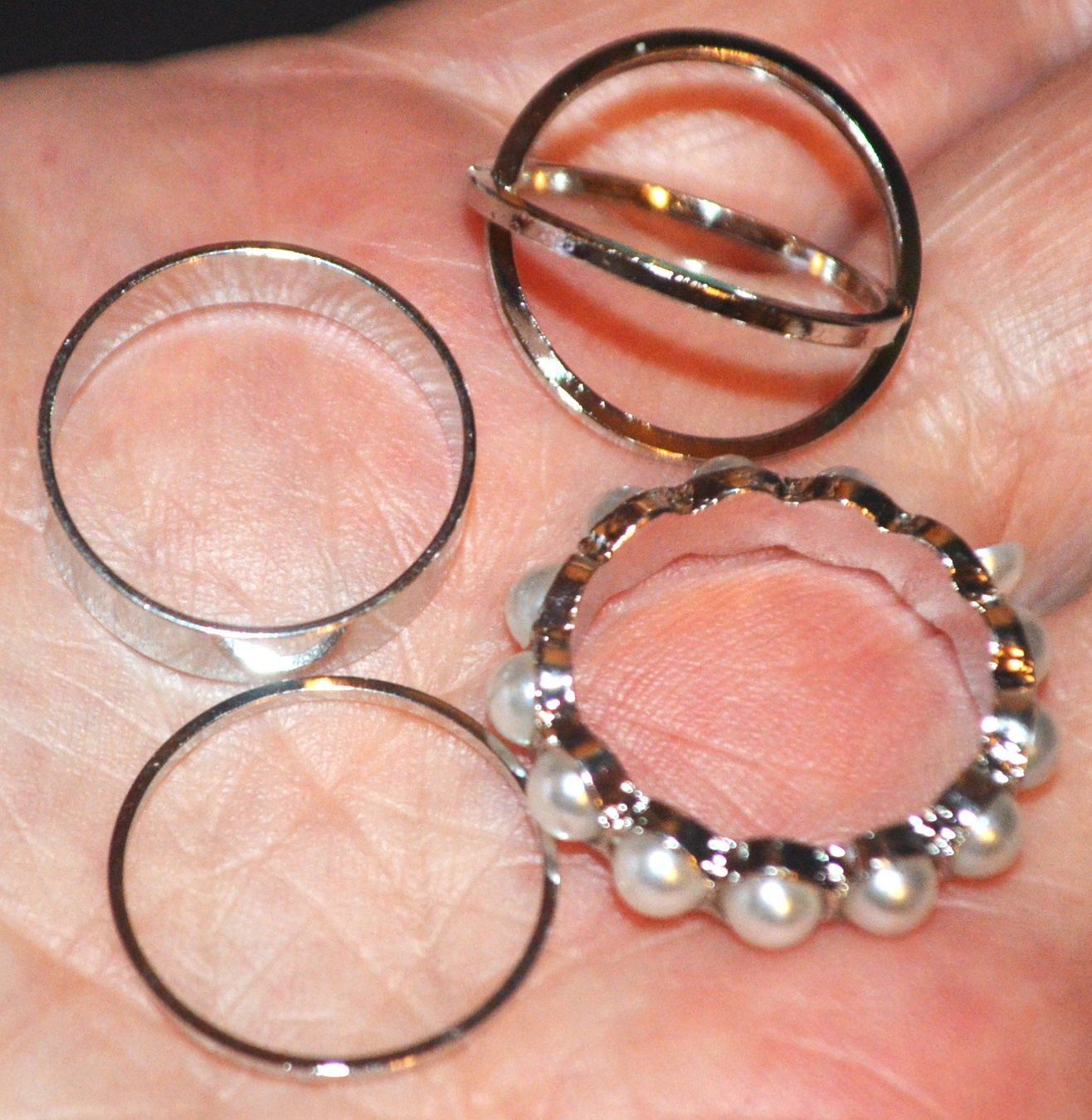 Sonstiger Schmuck: Ring Set D-862 – 4 Stück – Neu und originalverpackt aus Goldiwil (Thun) von han_v5b7 2