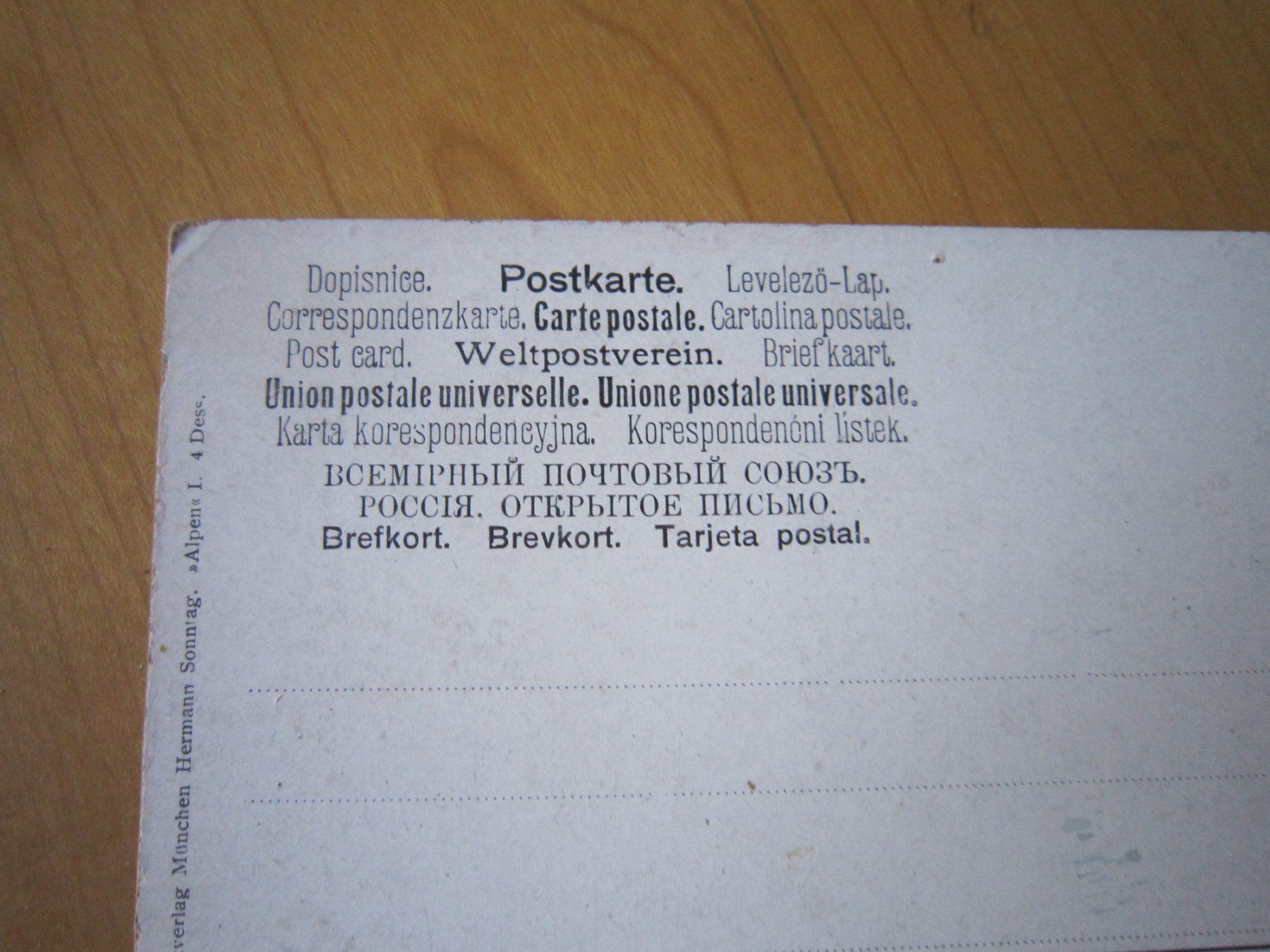 Cartoline postali: No 15 zwei antike Postkarten Alpen – Usato da Gordola venduto da Polentaefung 3